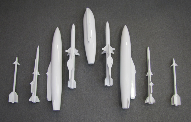 (image for) BVM F-16 1:6 Ordinance Set - WHITE - Click Image to Close