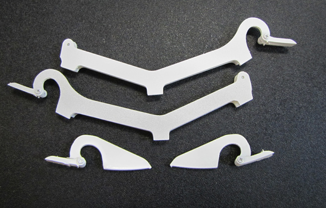 (image for) BVM F-16 1:5 Scale Main Gear Door Hinges - Click Image to Close