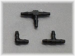 T-Fittings (small) for BVM Brake small brake line (4/pk)