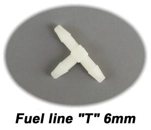 (image for) Fuel Line "T" for 6mm line - Click Image to Close