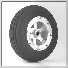 (image for) 2-5/8" Nose Wheel - Aluminum