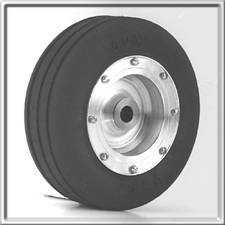 (image for) 2-1/4" Nose Wheel - Aluminum