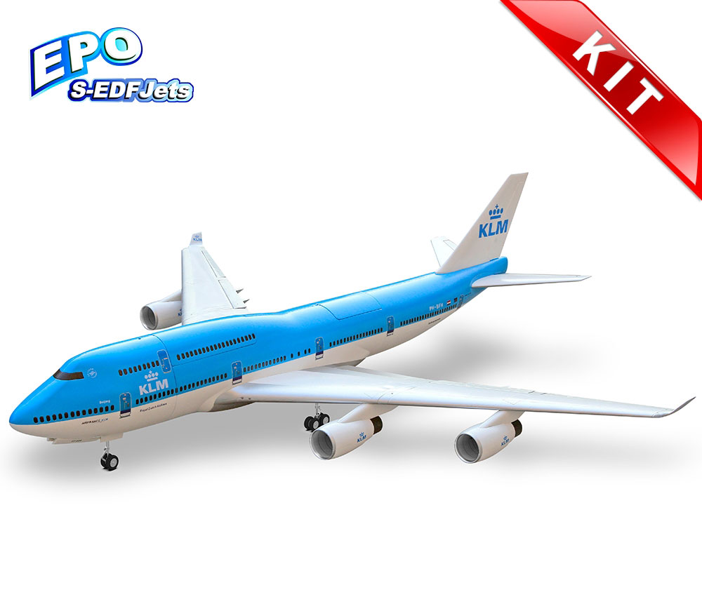 HSDJETS S-EDF90mm HBY-747 KLM Colors KIT