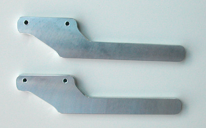 Aluminum Nose Gear Flex Arms - F-16/F-86 (pair)