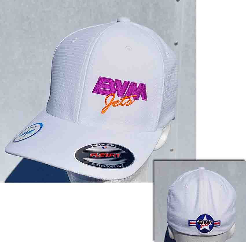 BVM White Hat - Side Logo
