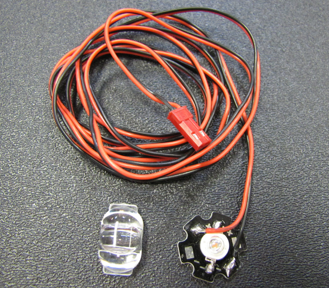 F-16 Light (RED) with Wire - Belly