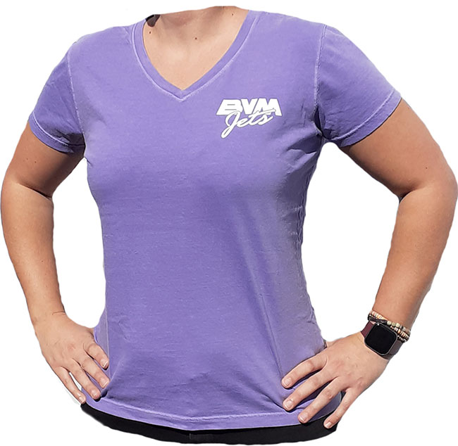 BVM Ladies V-Neck T-Shirt - L
