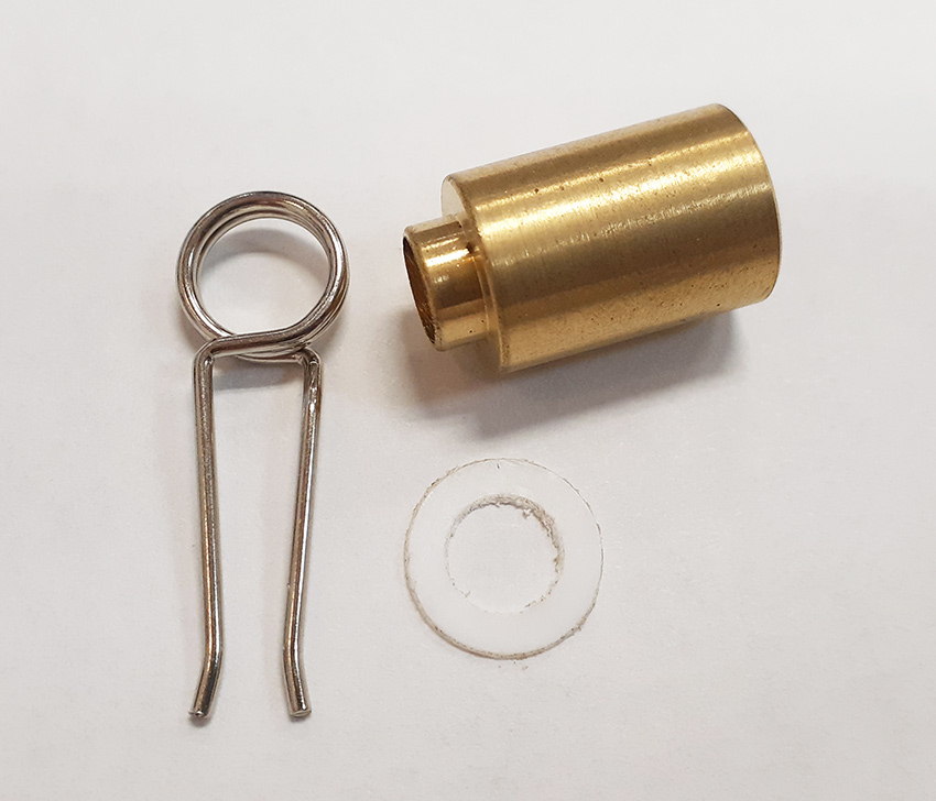 Nose Gear Strut Pin Brass Adapter