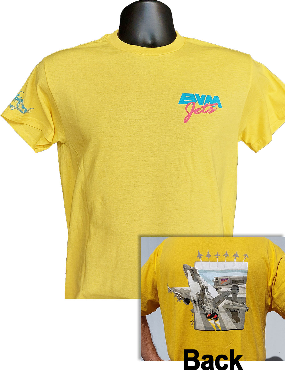 BVM T-Shirt Yellow - Large