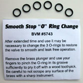 Smooth Stop O-Rings 6pk